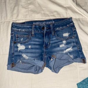 American Eagle mid rise short shorts